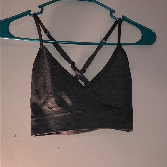 grey sports bra - Picture 1 of 3